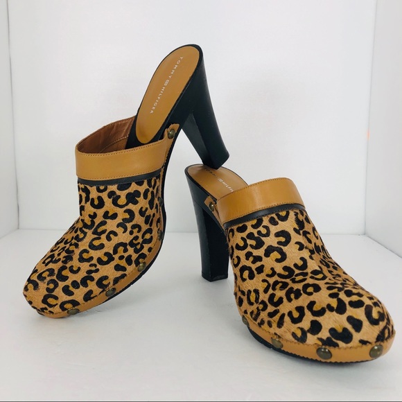 Tommy Hilfiger Shoes - Tommy Hilfiger Heeled Clog Mules